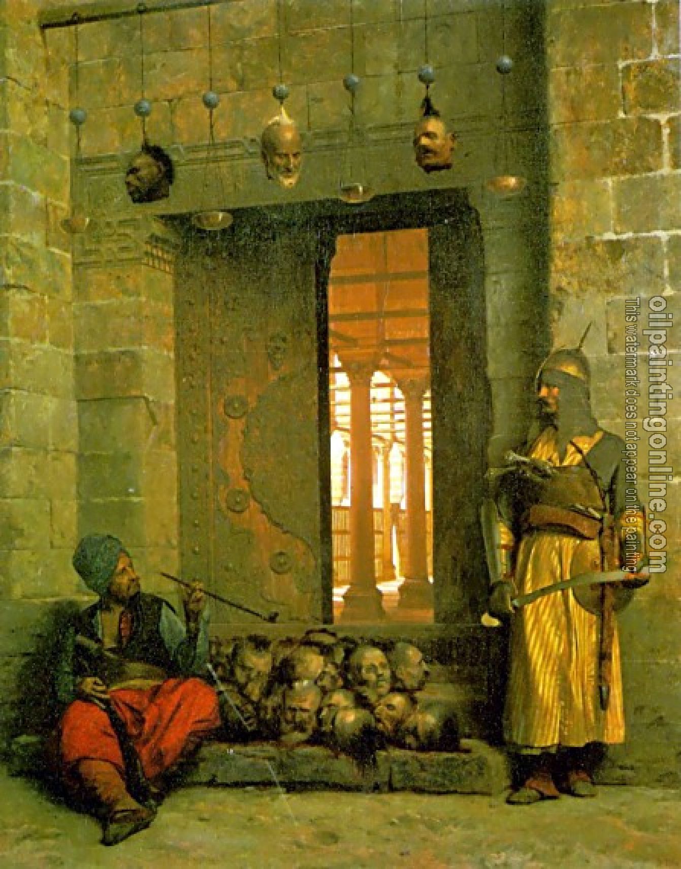 Gerome, Jean-Leon - arab oil painting